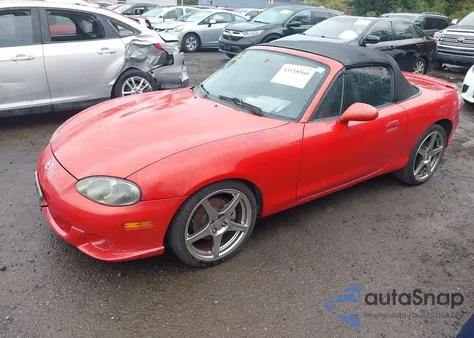 2004 Mazda Mazdaspeed Mx-5 Miata Cloth из США, поврежденный, VIN JM1NB354340406468